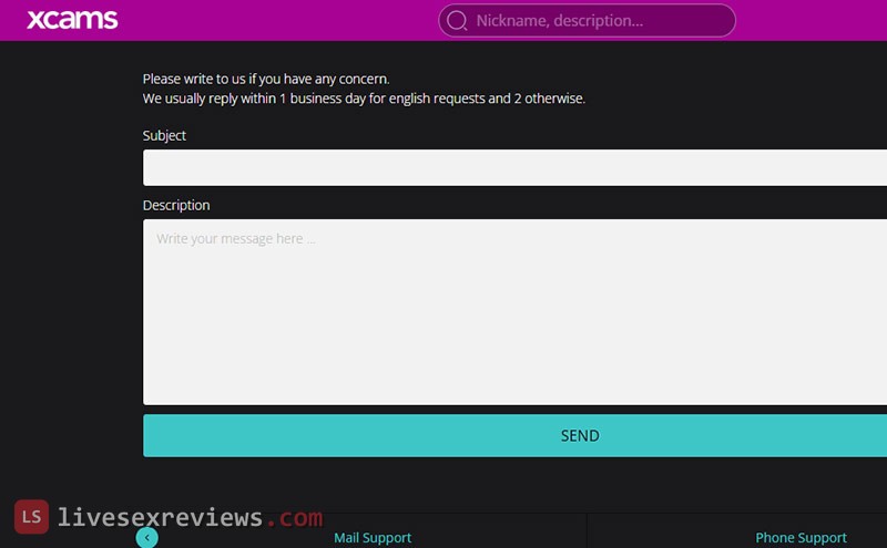 Xcams support