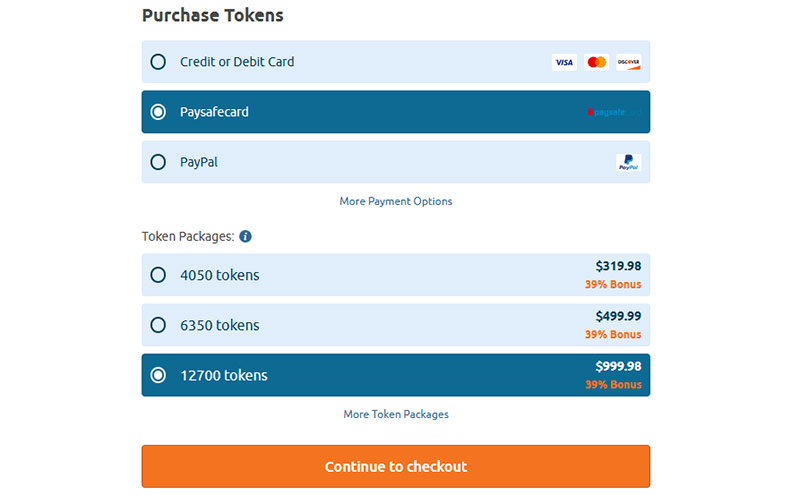 Chaturbate payment methods