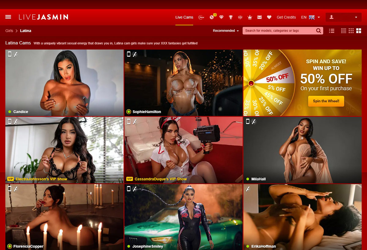 Live Jasmin Latina