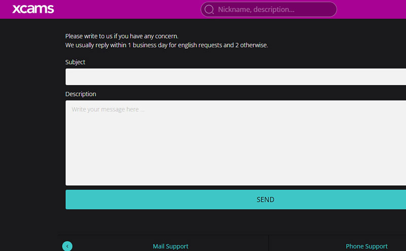 Xcams support