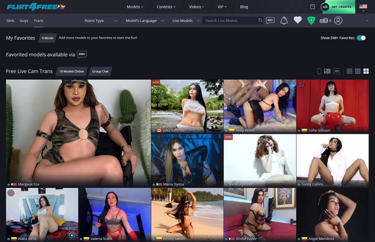 Flirt4Free Trans