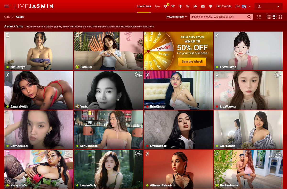 Live Jasmin Asian